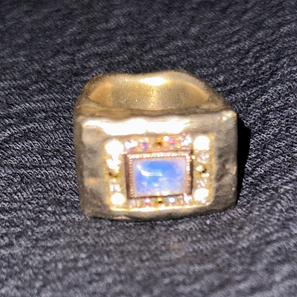 ARTISANAL NWOT MADE GORGEOUS STERLING RING!!!! - Picture 3 of 15